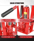 12 Ton Manual Hydraulic Copper Pipe Bender With 6 Adjustable Roller Dies, showing long handle, rubber grip, and stable feet design.