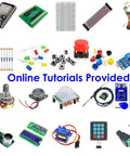 All In One ESP32 Starter Kit With Sensors Display And Modules For Arduino IDE And MicroPython 20 In 1 Electronics Kit includes components