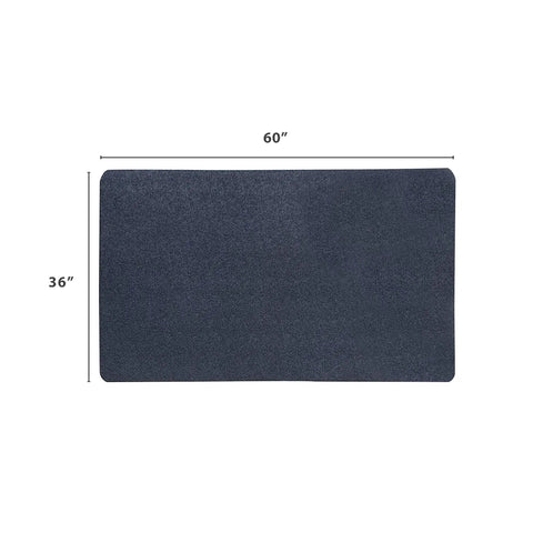 Multi Purpose Recycled Rubber Floor Mat For Indoor And Outdoor Use, Your Go To Utility Mat For Entryways Garages Patios And Doors, Heavy Duty Floor Protector, 36 By 60 Black.