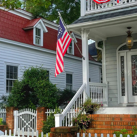 All American Betsy Ross Flag 3x5 Ft Outdoor Embroidered 13 Star Flag Double Sided Colonial Banner Heavy Duty Long Lasting for porch