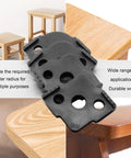 Knockout Corner Radius Router Template Kit Packing R5 Through R40 Rounded Edge Guides showcased with ABS jigs for woodworking.