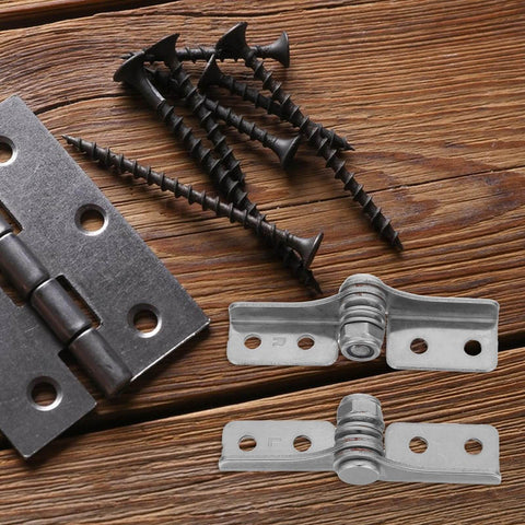 Heavy Duty Adjustable Friction Hinge Kit For Doors And Cabinets With Damping So It Stays Put At Any Angle 0.8 Nm Torque Stainless Steel