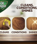 Old English Lemon Wood Oil For Easy Clean And Protection Plus Shine On Wood Surfaces Guards Against Everyday Stains