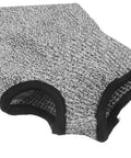 Close-up of No Nonsense Cut Resistant Arm Sleeves 2 Pack PE Forearm Protectors showing durable fabric and snug elastic cuffs.
