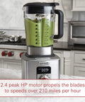 32 Oz Blender Jar For Wolf Gourmet High Performance Blenders WGBL100S WGBL110S WGBL120S WGBL200S WGBL134S with green smoothie