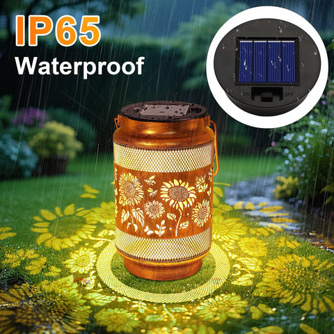 Six Pack Solar Light Replacement Tops For Outdoor Lanterns Top 3.31 Inches Bottom 2.83 Inches 7 Lumens Waterproof Lantern