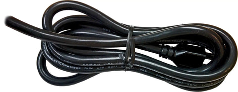 Coiled 6 ft heavy-duty cord from Power Tap Grommet With Hidden Center For Desk Setup Featuring 2 Power Outlets, 2 USB Ports, 2 CAT5e RJ45
