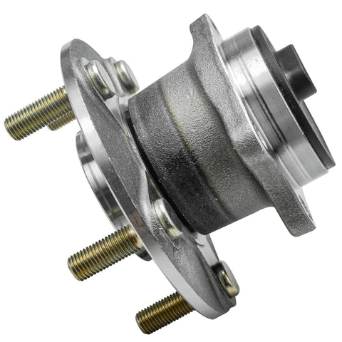 Side view of Rear Wheel Bearing Hub Assembly for Mitsubishi Lancer 2008 to 2017, Outlander 2008 to 2013, and Outlander Sport 2011 to 2012 FWD Models