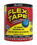 Black 4 in x 5 ft heavy duty rubberized waterproof tape for patching leaks and sealing repairs that works underwater, tough as nails.