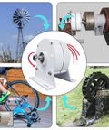Gearless Permanent Magnet Generator 15000W Ultra Quiet Low Speed AC Alternator For Wind And Water Turbines, 12V To 220V displayed in various applications