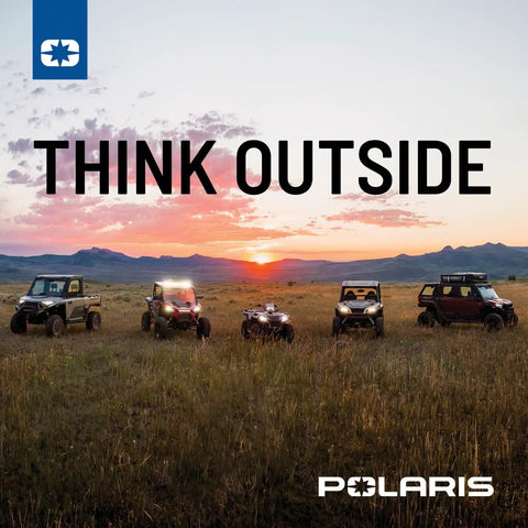 Premium Sealed Wheel Bearing For Atv Utv Sxs 35X64X37Mm shown with rugged vehicles in sunset landscape.
