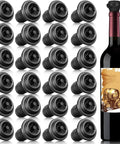 24 Piece Wine Stopper Set With Vacuum Pump And Silicone Saver Keeps Wine Fresh Sealed And Flavorful In Kitchen Bottles Barware