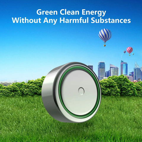 Hassle Free High Capacity Alkaline Button Batteries 40 Pack Real Deal Fit For LR41 AG3 L736 392 384 192 Reliable 1.5V Coin Cells on grassy field.