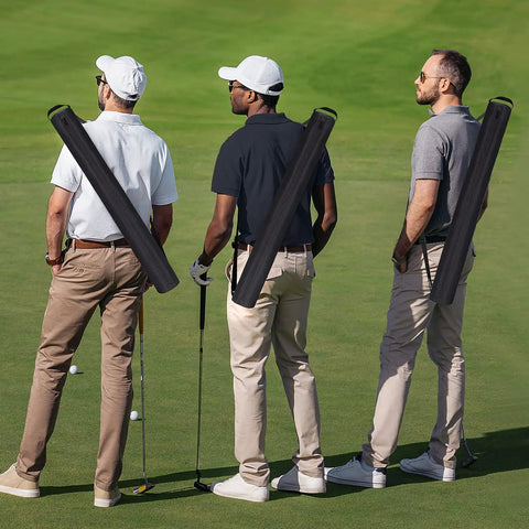 Golfers with Seven Can Insulated Beer Sleeve Sling For Golf Bags Waterproof 600D Oxford Cooler with thermal insulation