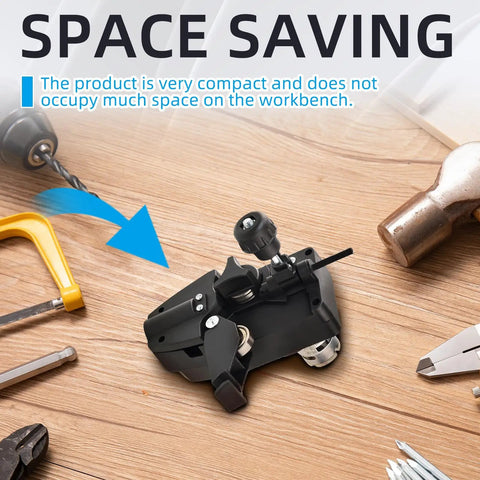 Pro Grade Flux Core Wire Feeder For Welder 24V DC Motor Soldering Wire Feed System shown in compact, portable form on workspace