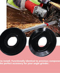 Premium Replacement Inner Disk Flange For Angle Grinders Solid Steel Backing Plate compatible with 2680 series, shown in black.