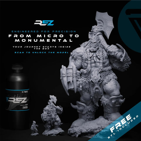 Heavy Hitting Gray UV Photopolymer Resin For SLA DLP LCD 3D Printers Knockout Detail Speed Cure And Rugged Impact Resistance Provides Clean Low Odor Operation Ideal For Machining Tough Functional Proofs Or Intricate Hobby Builds