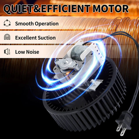 Drop In Replacement Motor Assembly For Broan 771 And 771 A Bathroom Exhaust Fans S97017450 3000 RPM 70 CFM Without Bracket