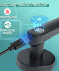 Smart Fingerprint Door Lock With Keyless Entry Auto Lock And Passage Mode Biometric Thumbprint Door Knob for Office charging