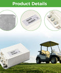 DC Speed Motor Controller For Club Car Precedent 2014-2019 Models, 48V 250A With MCOR3 Throttle, boost golf cart performance shown