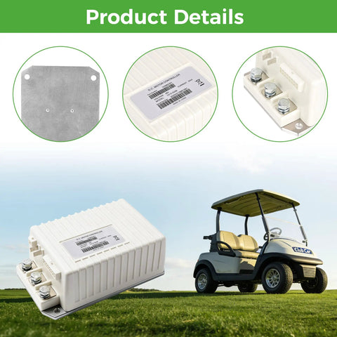DC Speed Motor Controller For Club Car Precedent 2014-2019 Models, 48V 250A With MCOR3 Throttle, boost golf cart performance shown
