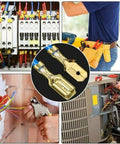 Massive 1000 Piece Quick Splice Crimp Spade Terminals Kit for car audio and electrical wiring, shown in use with connectors.