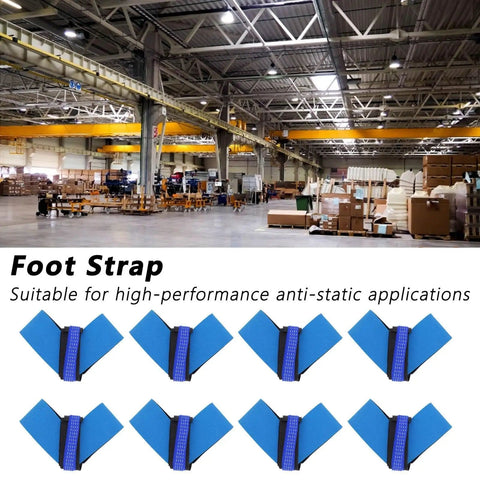 10 Pack Adjustable ESD Wrist Straps For Workshop Pros Antistatic Wrist Bands With Buckle Fits All Anti Static Foot Heel Straps