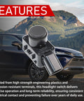 Ultrasonic Parking Sensor Kit For 2020 To 2025 Toyota And Lexus Vehicles With Water Resistant ABS Housing And Easy Install Improved Parking Assist And Reliable Distance Alerts, black SUV