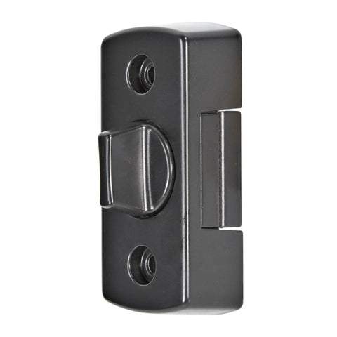 Side view of Heavy Duty Storm Door Deadbolt Lock Black Brass KD Keyed Different Exterior Security Lock With Color Coded Parts