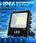 12V 24V 36V LED Flood Light,10W 50W 100W 150W 200W Low Voltage DC Spotlight with IP66 waterproof feature, outdoor use.