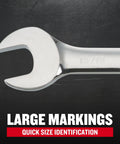 Ratcheting Wrench 15 16 Inch 12 Point Box End For Quick Engagement Knuckle Clearance SAE Tool With Corrosion Resistant Chrome Finish