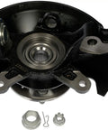 Snag This Dead Nuts Front Right Wheel Bearing And Hub Assembly For Honda Civic 2003 To 2005 Loaded Knuckle Replacement with components.