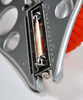 Close-up of Beefy Aluminum Die Cast Circle Cutter with adjustable 1.18 to 10.23 inch cutting diameter, showing measurement scale
