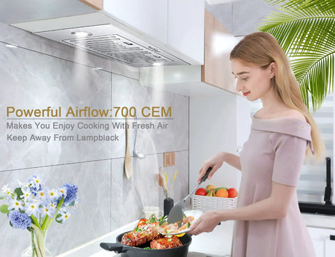 Must Have Charcoal Filter For Ventless Ductless Range Hood With Odor Absorption And Smoke Removal Easy Tool Free Installation