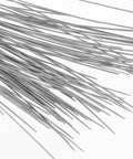Beading Needle Set For Bead Stringing 200 Pcs Jewelry Threading Needles With Bend Resistant Metal Design Ideal For Necklaces And Bracelets Easy To Use For Beginners To Pro Crafters Great For Family Craft Nights, silver metal needles close-up
