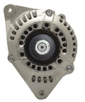ACDelco Gold 334-1574 alternator, front view, metallic housing with central pulley