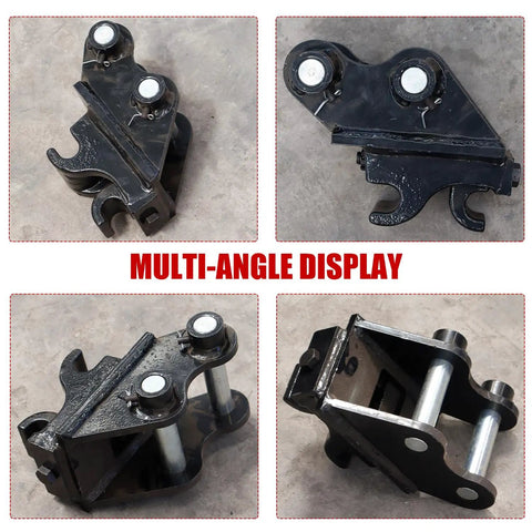 Dope Quick Hitch Attachments For Mini Excavators 0.6 To 3 Tons Rugged Quick Coupler System Backhoe Attachment multi-angle view