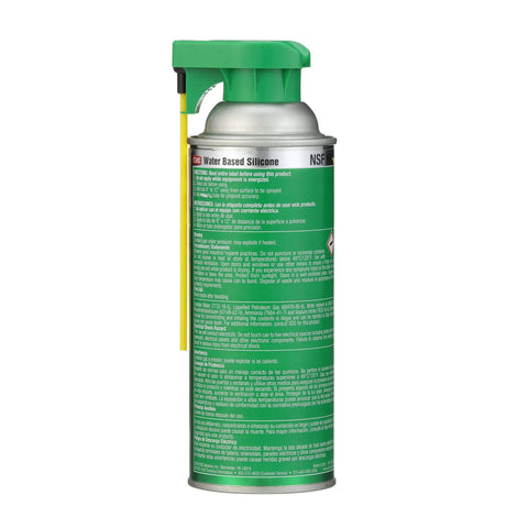 Water Based Silicone Lubricant With Perma Lock 2 Way Integrated Actuator Heavy Duty 13 Ounce For Marine Vehicles Industrial Equipment And Household Tools aerosol can