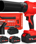 Cordless Leaf Blower With 2x 4.0Ah Batteries And Charger, 650 CFM 160 MPH Turbo Power, Ultra Lightweight Beast Mode, packaging and components included