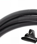 20ft Five-Eighths Inch Wire Loom Split Tubing Auto Wire Conduit Flexible Cover Heavy Duty For Automotive Marine Industrial