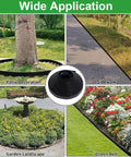 Landscape Edging Kit 49 Feet Long With 3 Inch Height Includes 75 Metal Stakes Flexible Plastic Lawn Border for various applications