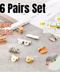 16 Pcs Magnetic Snaps For Purses And Totes Gold And Silver DIY Snap Buttons No Sewing Magnetic Clasp With Seamless Magnetic Buckle