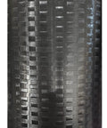 Close-up of woven black poly fabric from 14 Ft Wide Underbelly Belly Bottom Kit With Flex Mend Tape For RVs Campers And Mobile Homes