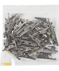 45mm Metal Alligator Clips Set 1.77 Inch Crocodile Clips Assortment Kit for Laboratory Electrical Testing and Battery Lead Clamps