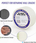 2 Inch By 100 Foot Fiberglass Drywall Repair Tape Self Adhesive Joint Tape For Wall Patches And Cracks Seams Heavy Duty Mesh