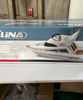 Box of Massive 27.5 Inch RC Cruise Ship Boat With Dual 380 High Speed Motors Beast Hull Remote Control Yacht for display