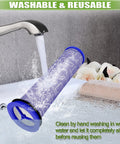 Premium Vacuum Filter Replacement For DC41 DC65 DC66 UP13 UP20 UP30 Multi Floor And Animal Series Vacuums being washed