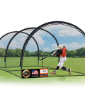 Backyard Baseball And Softball Batting Cage 20 Ft Long 13 Ft Wide 9 Ft High Fully Enclosed With Frame 1.25 Inch Mesh Net