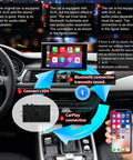Wireless CarPlay Android Auto Retrofit Kit Decoder Box For Audi A6L 2016 2017 2018 And Audi A7 2018 Interface Box Upgrade GPS Navigation
