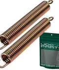 2 Pack Tension Spring Replacement For Cub Cadet And MTD Lawn Tractors, Heavy Duty 7.75 Inch Length, 0.91 Inch Coil Diameter, 5.69 Inch Coil Length, Replaces OEM 732-0459C And 732-0459B, Fits RZT Series And Yard Machine 136E470F000, two springs